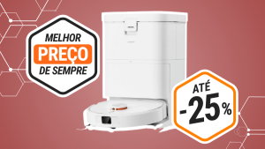 O novo robô aspirador da Xiaomi potente com 10000 Pa está ao melhor preço