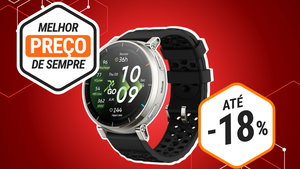 O novo smartwatch Amazfit Active 3 Premium está a um preço histórico na Amazon