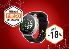 O novo smartwatch Amazfit Active 3 Premium está a um preço histórico na Amazon