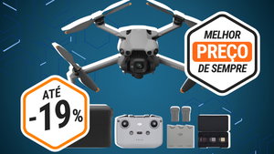 O pack do drone DJI Mini Pro 5 está ao melhor preço na Amazon