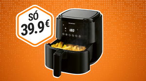 O Pai Natal chegou: esta air fryer compacta e barata está por menos de 40 € no Lidl!