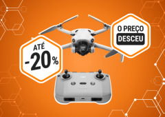 O preço desceu: DJI Mini 4 Pro com desconto 20% na Amazon!