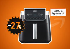 O preço da Ninja MAX PRO Fritadeira de ar cai a pique na Amazon!