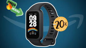 O preço desceu: Xiaomi Smart Band 9 Active está por menos de 20 € na Amazon!