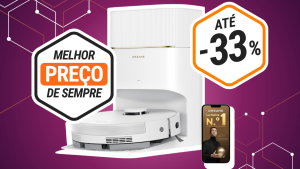 O preço do aspirador robô 2 em 1 da DREAME cai a pique na Amazon.