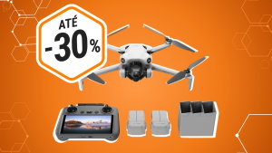 O preço do drone DJI Mini 4 Pro Pack cai a pique na Amazon!