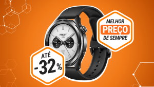 O relógio Xiaomi Watch S4 deu um “tombo” no preço na Amazon!