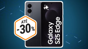 O Samsung Galaxy S25 Edge está com desconto de cair o queixo!