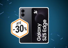 O Samsung Galaxy S25 Edge está com desconto de cair o queixo!