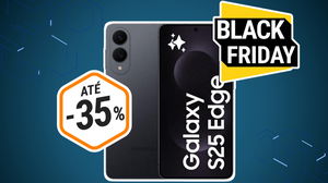 O Samsung Galaxy S25 Edge está com desconto de saldo na Black Friday da Amazon!
