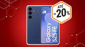 O Samsung Galaxy S25 FE está ao preço da chuva neste fim de ano!