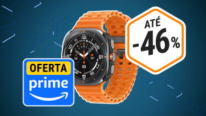O Samsung Galaxy Watch Ultra está a quase metade do preço antes do Prime Day 2026