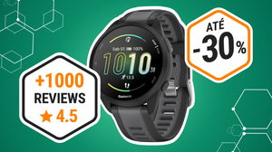 O smartwatch Garmin Forerunner 165 com GPS está com desconto 30% na Amazon!