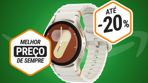 O smartwatch Samsung Galaxy Watch7 chega ao seu melhor preço na Amazon!