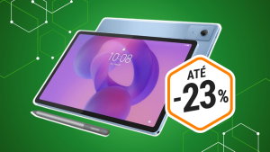 O tablet Lenovo Idea Tab com ecrã 2,5K de 11" está 50 € mais barato na Amazon