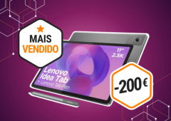 O tablet Lenovo Idea Tab de 128 GB é o campeão de vendas e custa menos de 200€