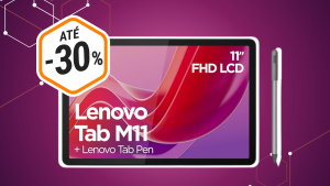 O tablet Lenovo Tab M11 está ao preço da chuva na Amazon!