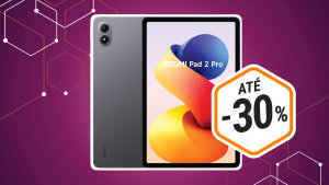 O tablet Xiaomi Redmi Pad 2 Pro com 12000 mAh está a preço de saldo na Amazon