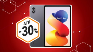 O tablet Xiaomi Redmi Pad 2 Pro com 12000 mAh está com desconto 30% na Amazon