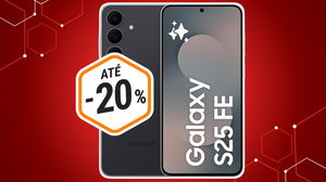 O telemóvel Samsung Galaxy S25 FE está agora com desconto 20% na Amazon!