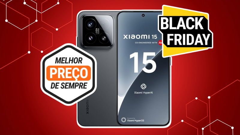 O telemóvel Xiaomi 15 está ao seu preço mínimo histórico antes da Black Friday!
