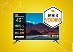O televisor Xiaomi 4K UHD é o mais vendido e está por menos de 300 € na Amazon!