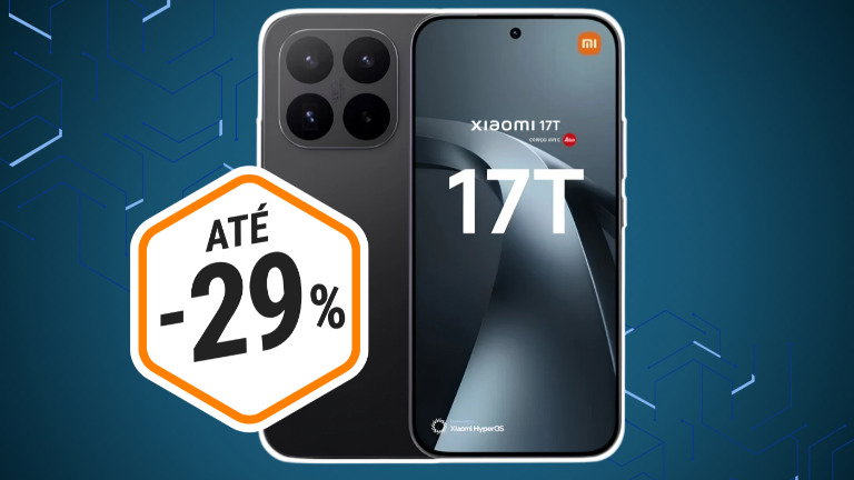 O Xiaomi 17T caiu de preço: de mais de 750 € para menos de 550 € na Powerplanet