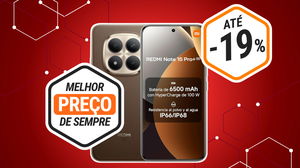 O Xiaomi Redmi Note 15 Pro+ 5G com 512 GB está mais barato na Amazon!