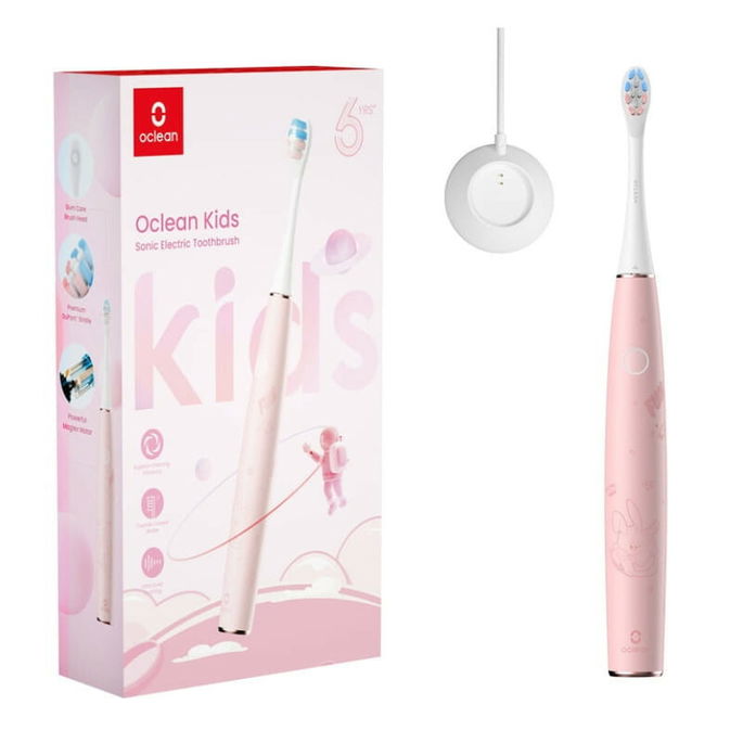 Oclean Kids Rosa - Escova de dentes el&eacute;trica
