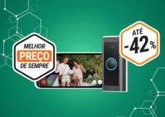 Oferta imperdível: poupa 42% nesta campainha com vídeo com fio Ring hoje mesmo