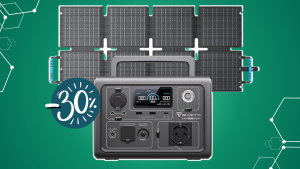 Ofertas do Prime Day 2025: gerador solar BLUETTI EB3A com desconto 32% na Amazon!