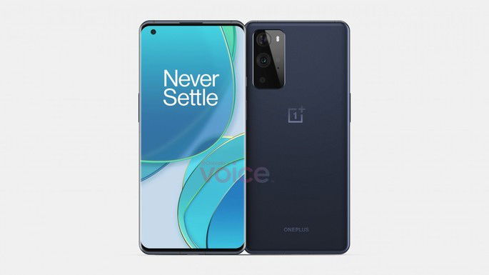 Renders não oficias do OnePlus 9 Pro. Crédito: OnLeaks