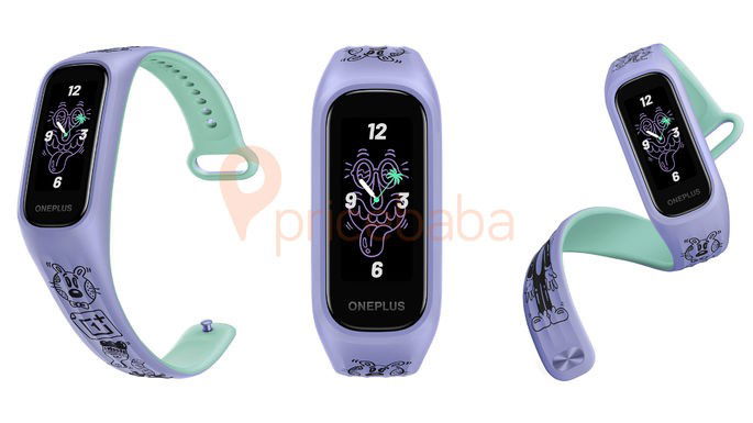 Design da edição especial Steven Harrington da OnePlus Band