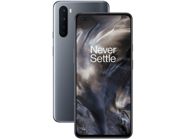 telemóvel OnePlus Nord em cinza