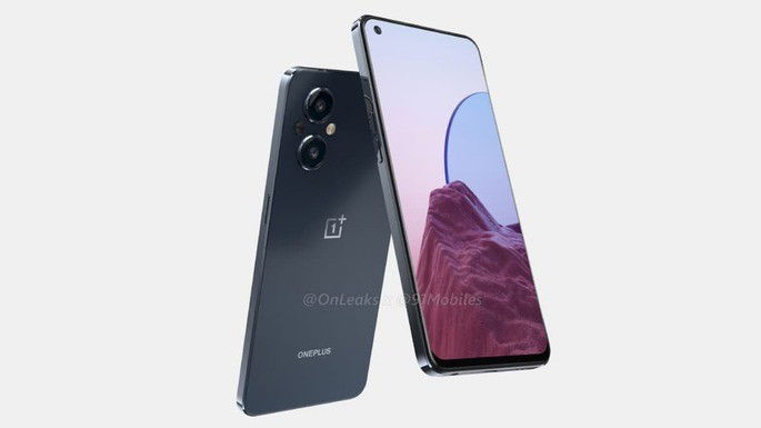 Renderizações não oficiais do OnePlus Nord N20 5G. Crédito: 91mobiles / On Leaks