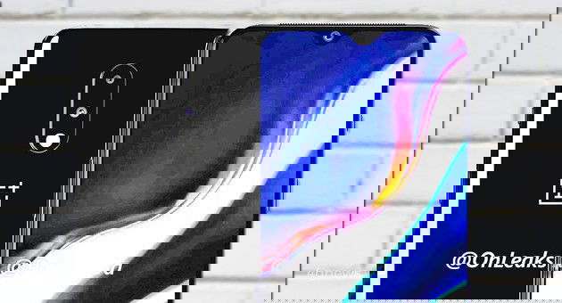 OnePlus 7 render notch