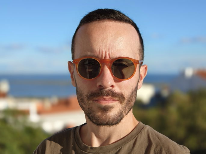 Teleobjetiva, modo retrato, 3x