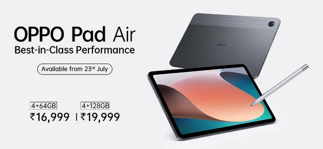 Oppo Pad Air é oficial! Chegou o novo tablet Android para 2022