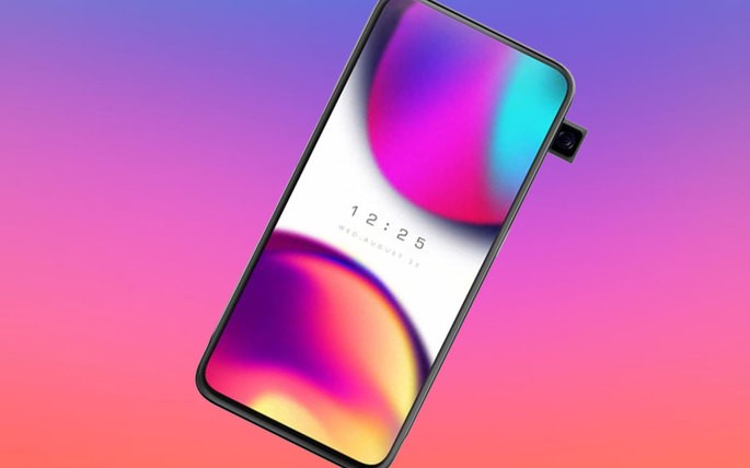 Patente OPPO smartphone câmara frontal