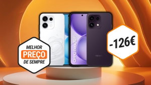 OPPO Reno16 FS fica 126 € mais barato e atinge o menor preço de sempre na Amazon