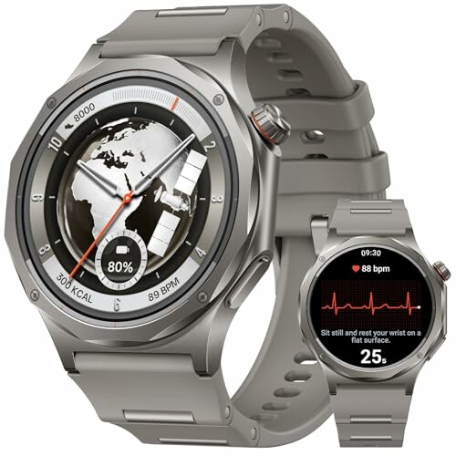 OPPO Watch X3, smartwatch, bateria at&eacute; 16 dias, controlo de sa&uacute;de, tit&acirc;nio Misty