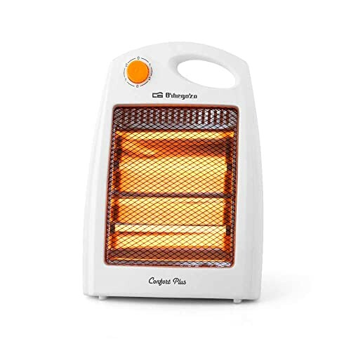 Orbegozo BP 5007 Aquecedor de quartzo com 2 níveis de potência, 400 W e 800 W