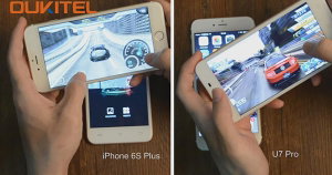 Qual a diferença entre o Oukitel U7 Pro de 70€ para o iPhone 6S Plus de 870€?