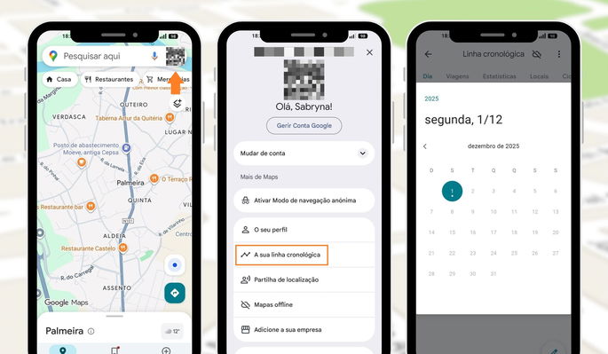 Outras funcionalidades Google Maps