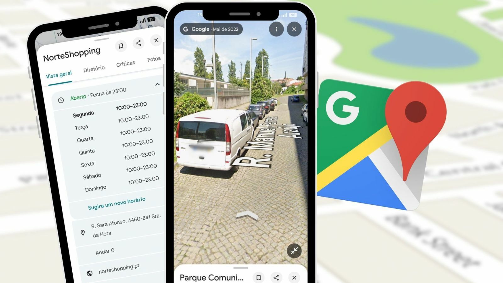 Outras funcionalidades Google Maps