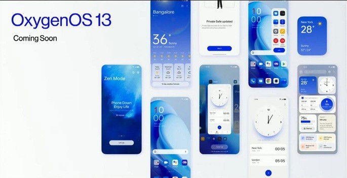 OnePlus anuncia a OxygenOS 13 baseada no Android 13 e com novo