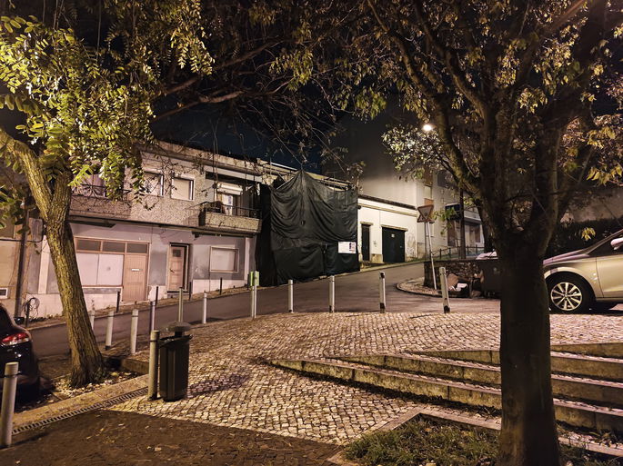 Câmara principal à noite