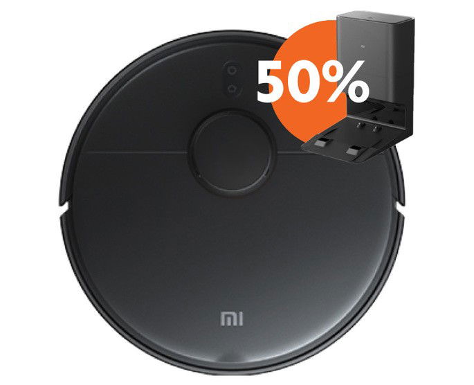 Pack Aspirador XIAOMI Robot Vacuum-Mop 2 Ultra + Base de Carregamento e Esvaziamento Automático