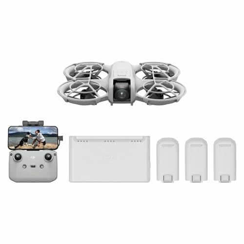 Pack DJI Neo Voe mais, mini drone com câmara 4K UHD para adultos