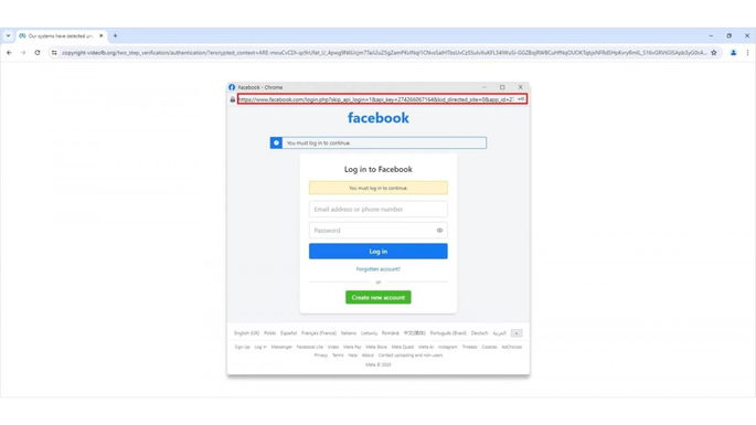 Phishing Facebook